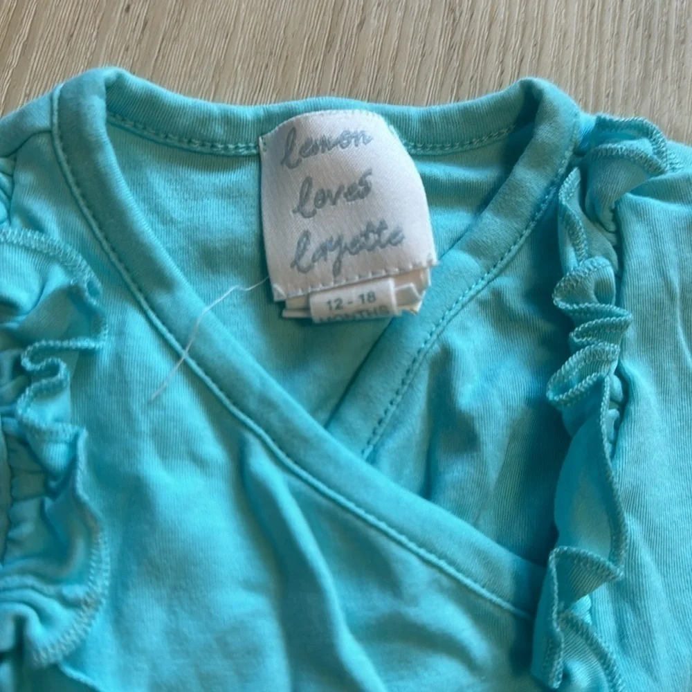 Lemon Loves Layette one piece size 12-18m